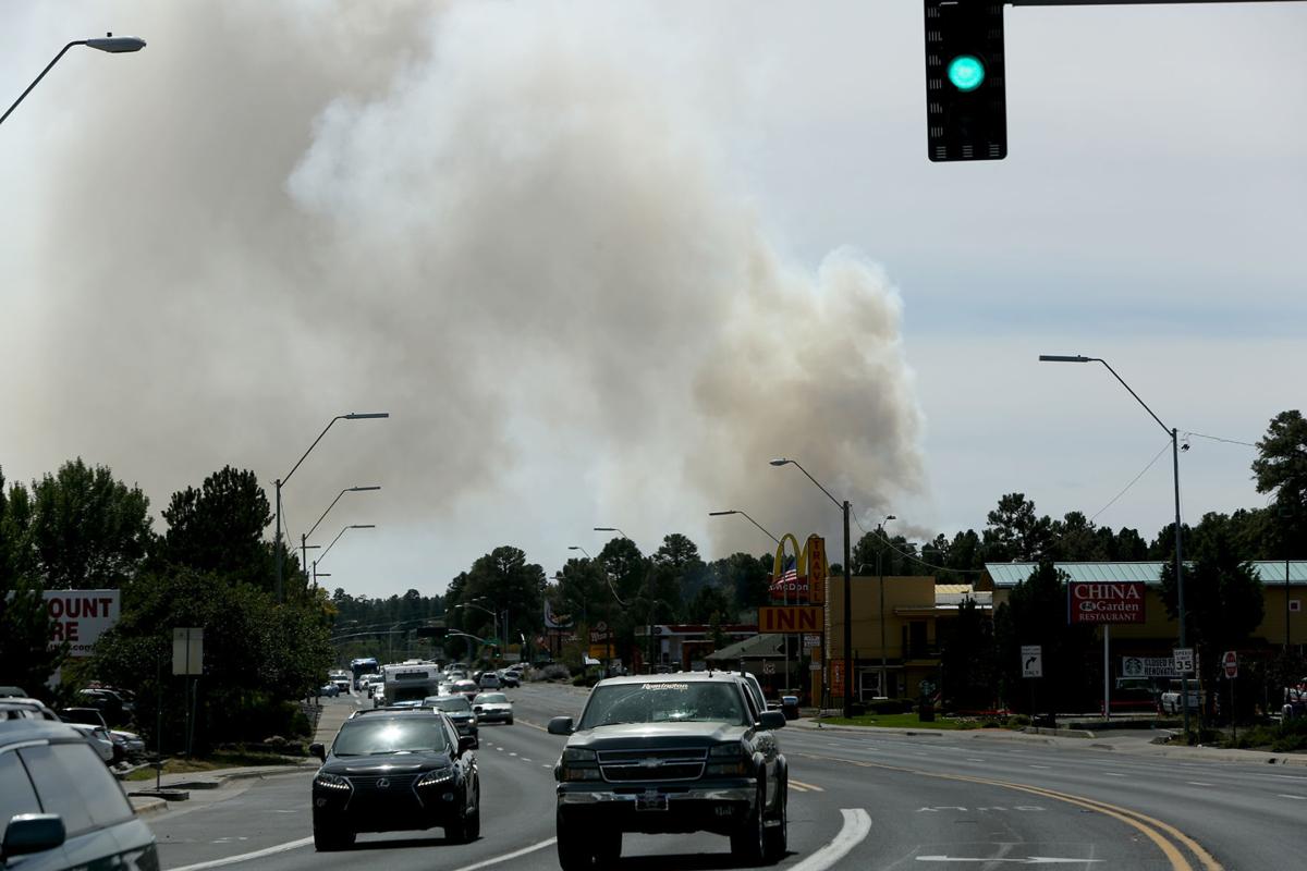 Prescribed burn near Flagstaff airport first of three this week Local
