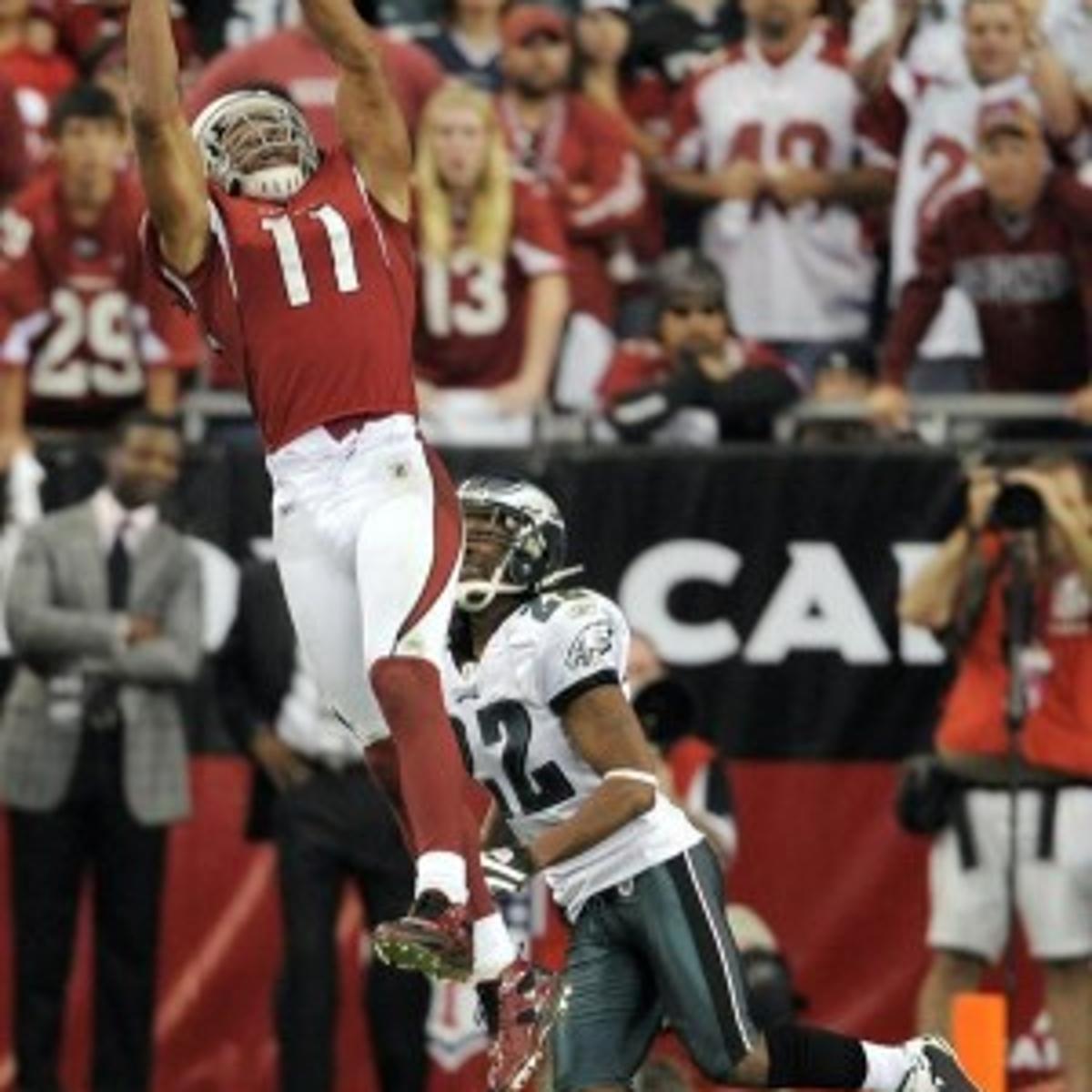 Larry Fitzgerald Doing What He Was Born To Do Sports Azdailysun Com