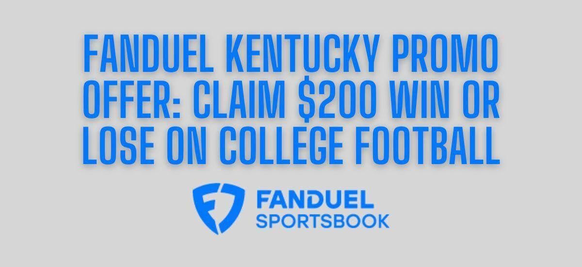 FanDuel promo code NCAA football Week 7: Bet $5 to, win $150