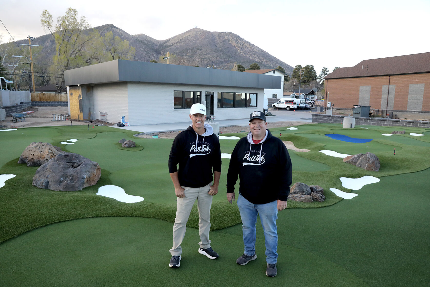 PuttTek Flagstaff nearing debut as work underway for 18-hole