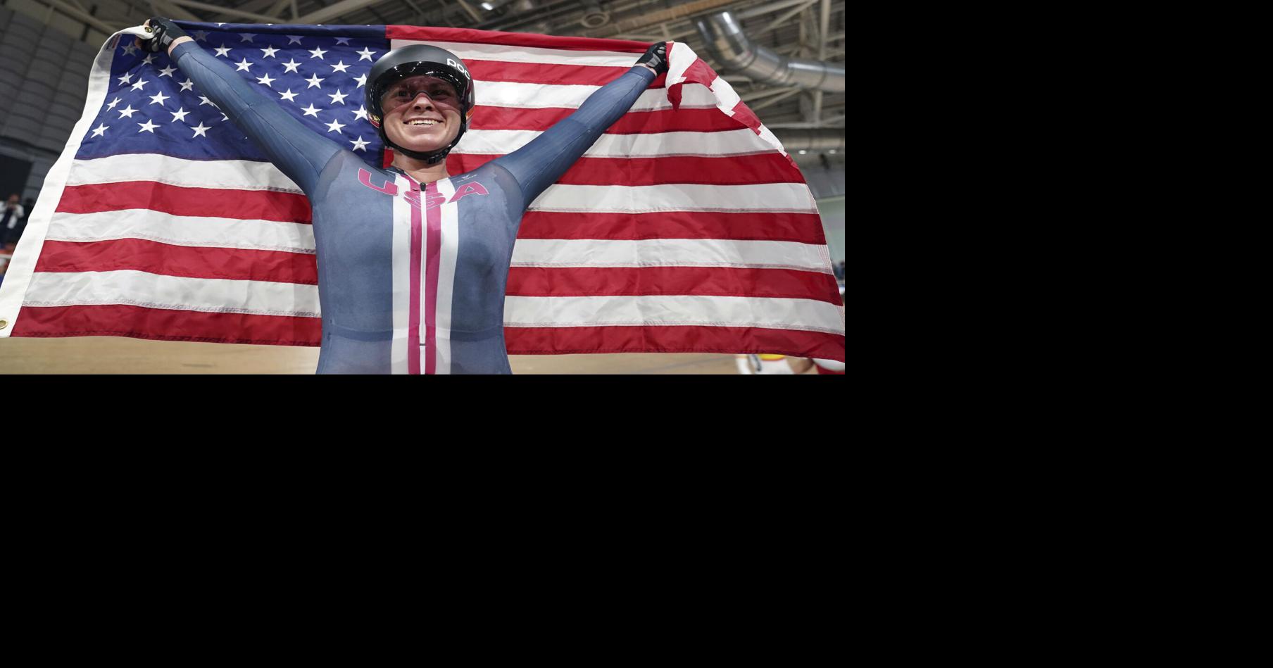 America's most decorated track cyclist claims more gold at worlds