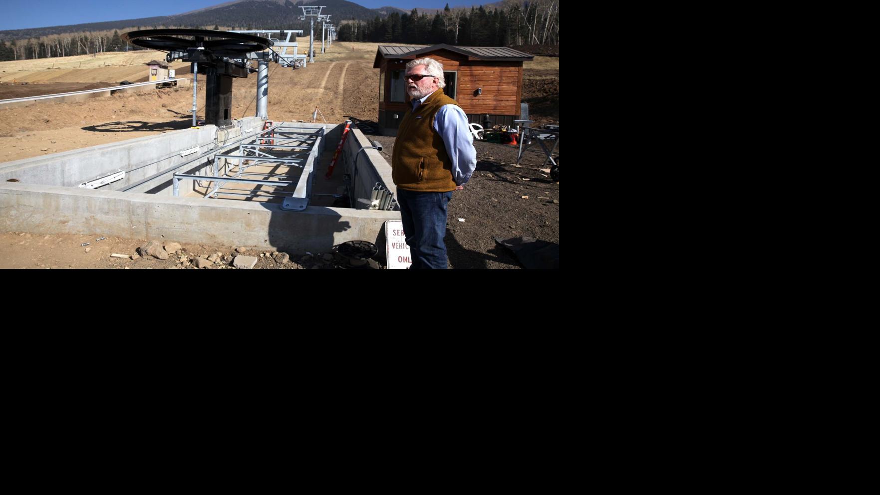 Arizona Snowbowl: Lots of construction, not much snow yet