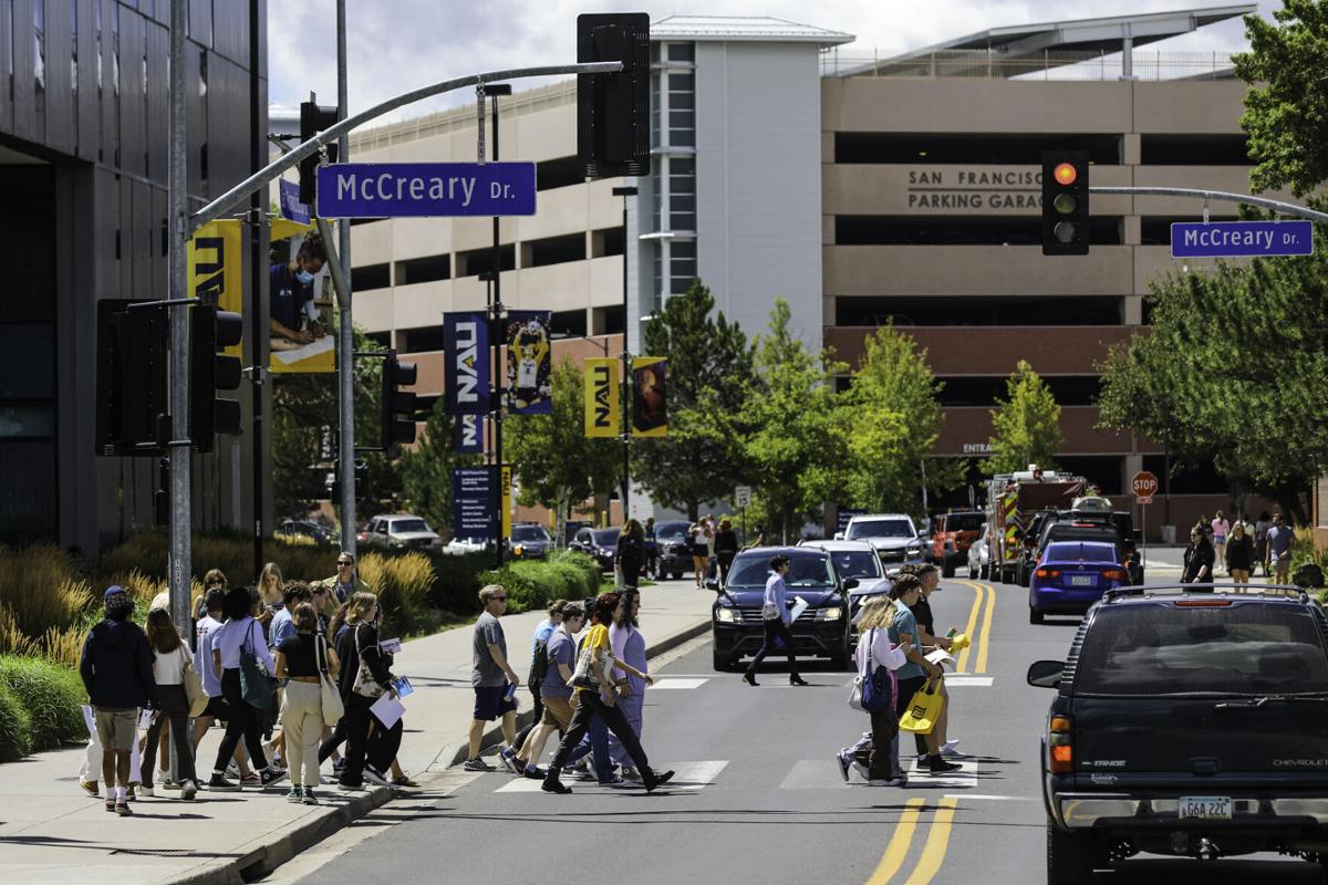 Gallery Students return to campus during movein week for NAU