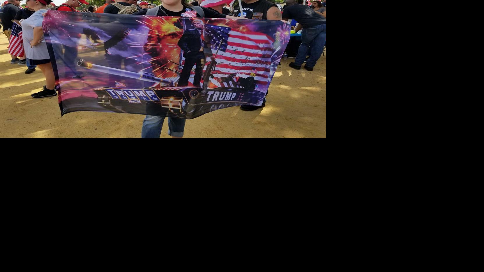 When &lsquo;deplorable&rsquo; is a compliment: Trump backers rally on National Mall