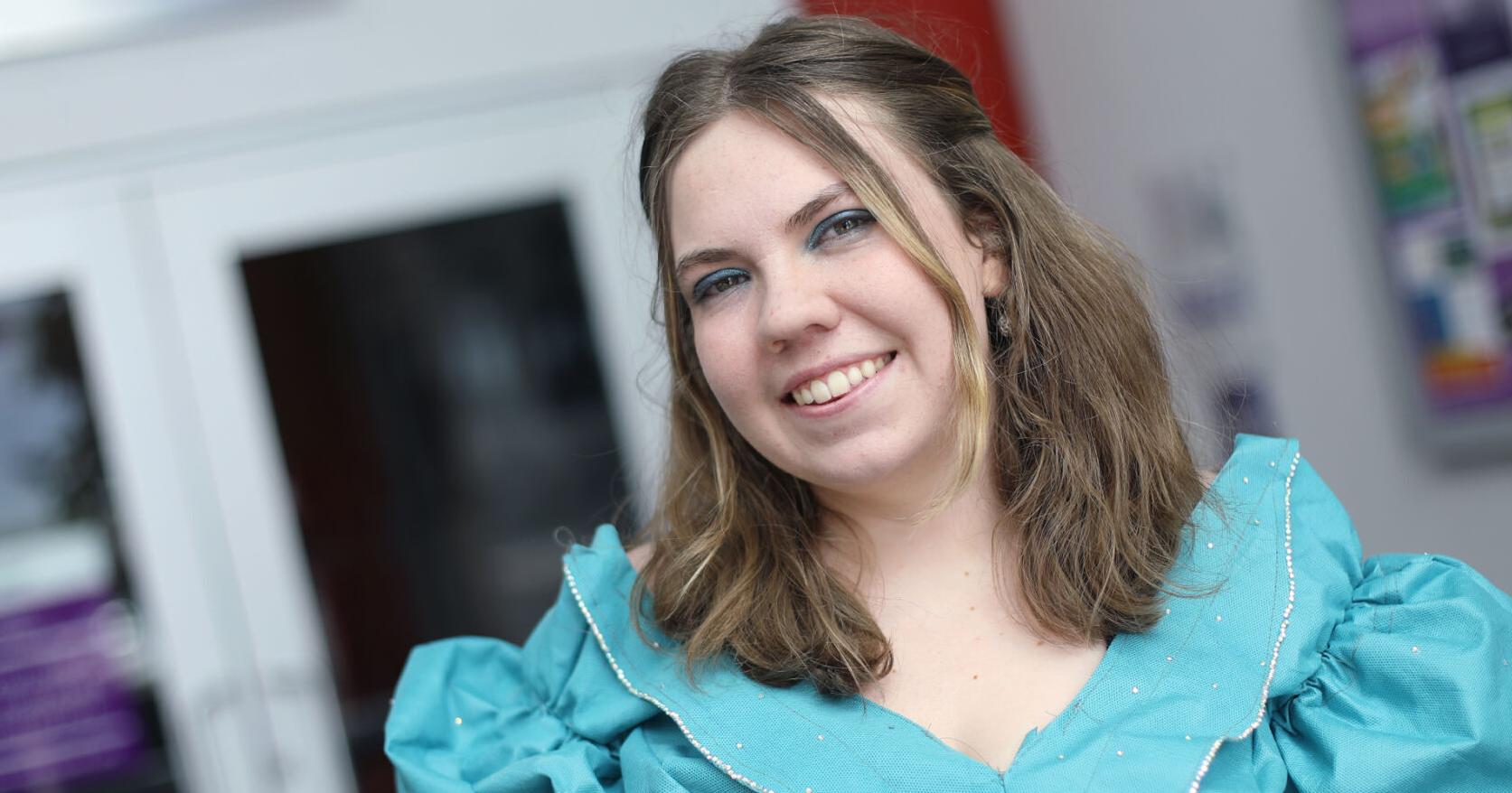 And that's a wrap: Graduating BASIS Flagstaff senior uses blue medical wrap to sew prom dress - Vimarsana News