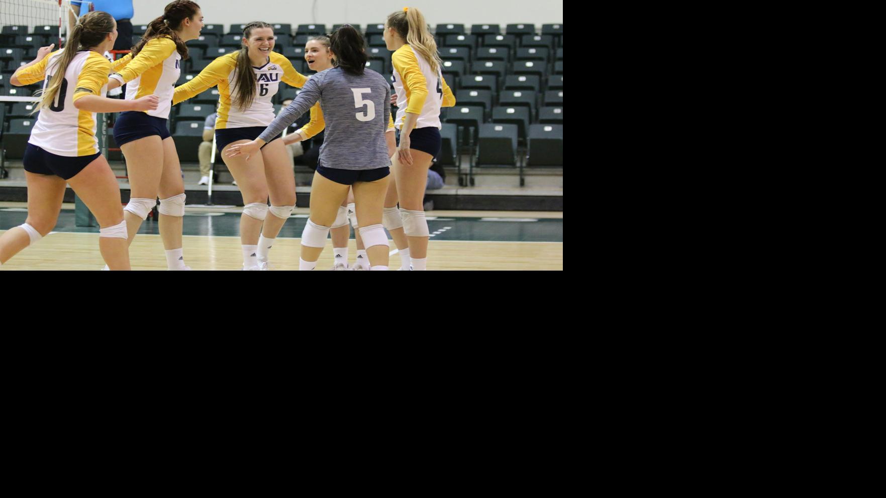 NAU Roundup: Lumberjacks survive first-round scare at Big Sky volleyball tournament