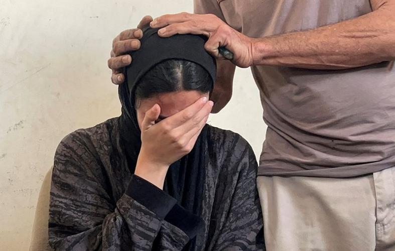 Gaza's hunger crisis causes collapse in health, with Israel blockading aid supplies, in Khan Younis