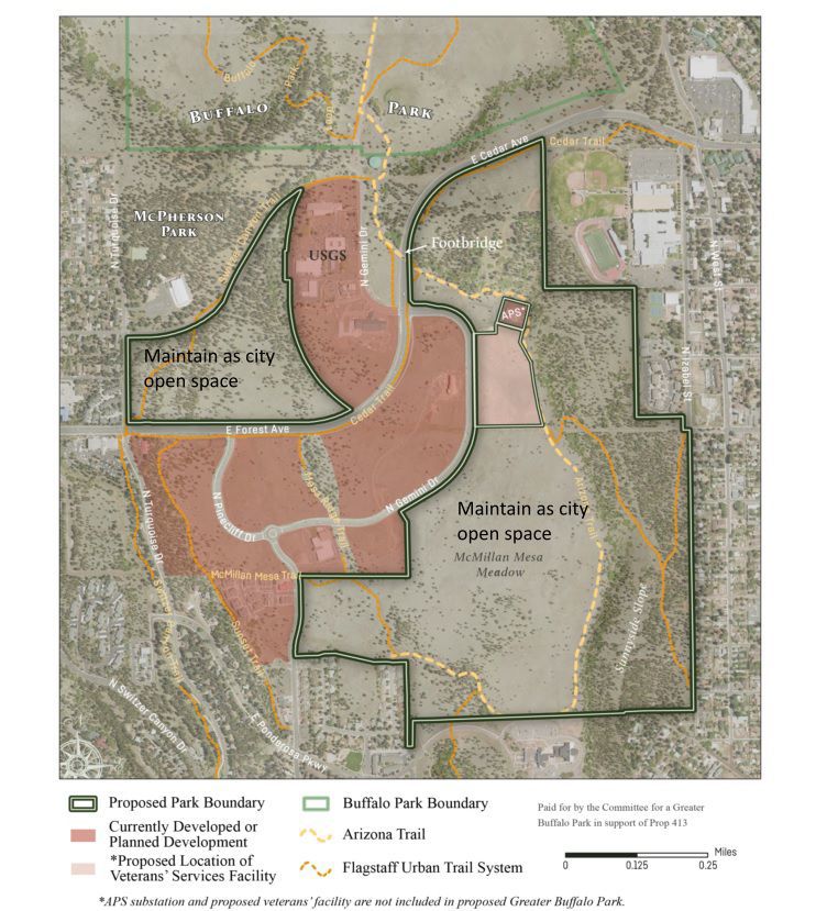 Buffalo Park Flagstaff Map Mcmillan Mesa Proposition Wants Extra Protection For Open Space | Local |  Azdailysun.com