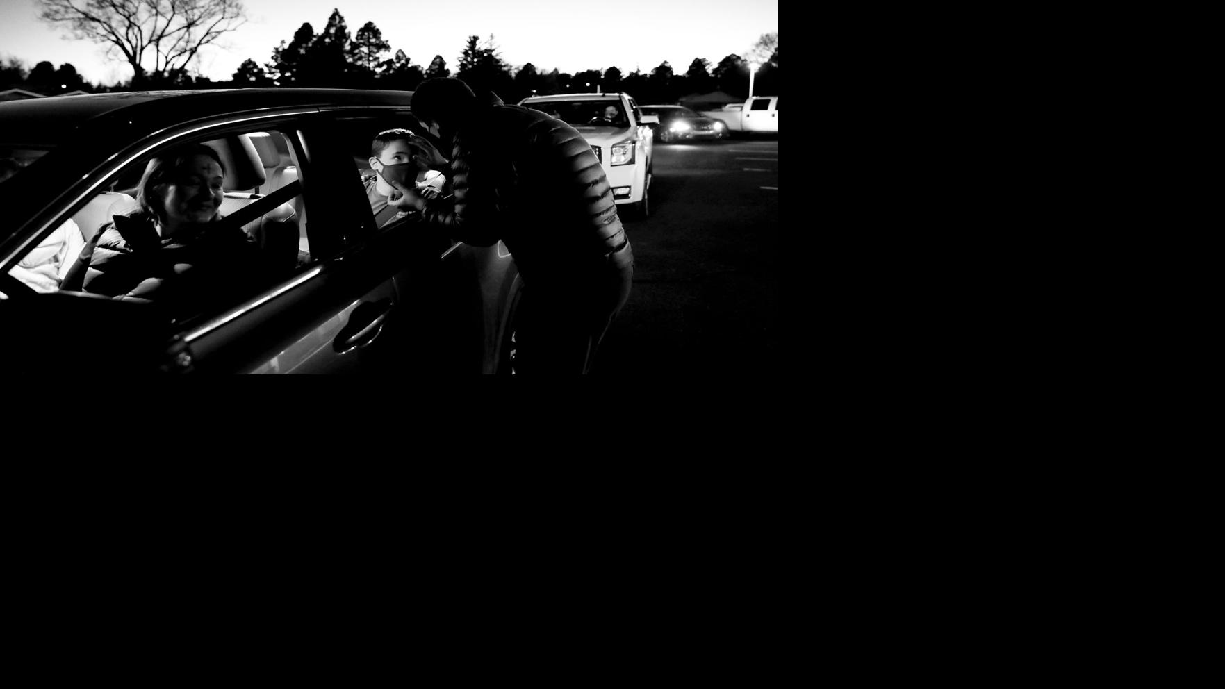 Drive-in Ash Wednesday in Flagstaff