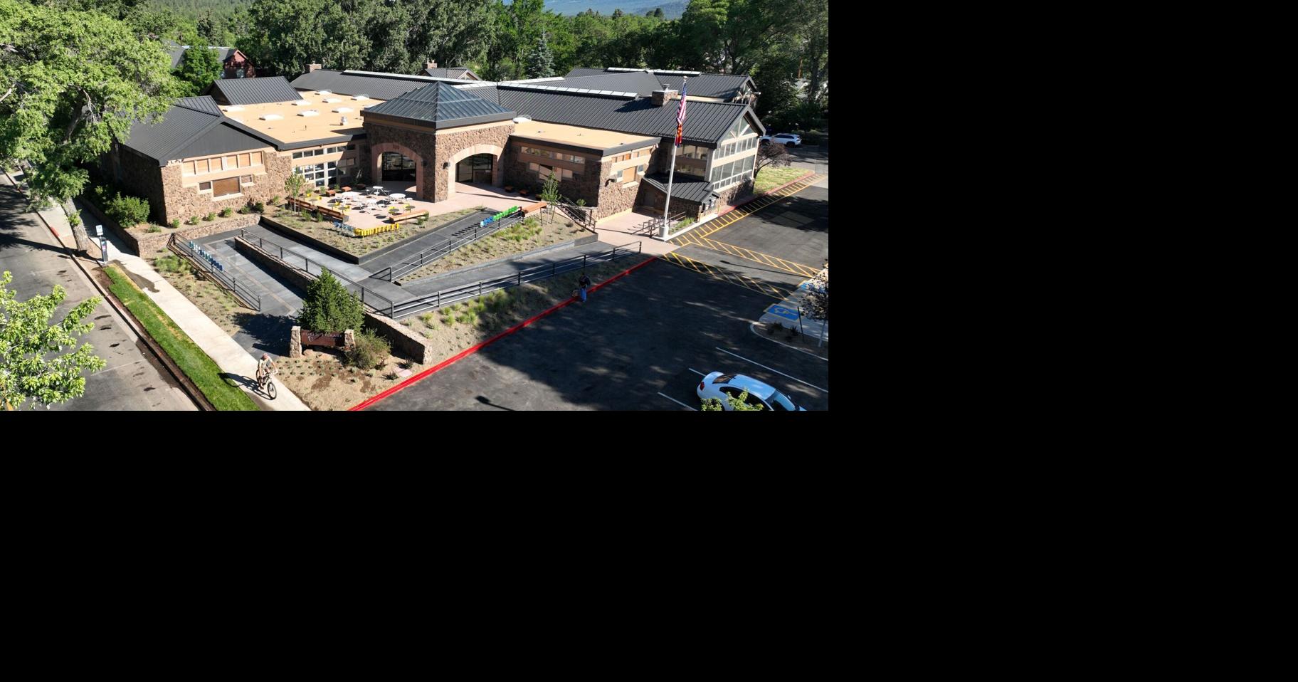 Main entrance for downtown library reopens after Disabilities Act improvements