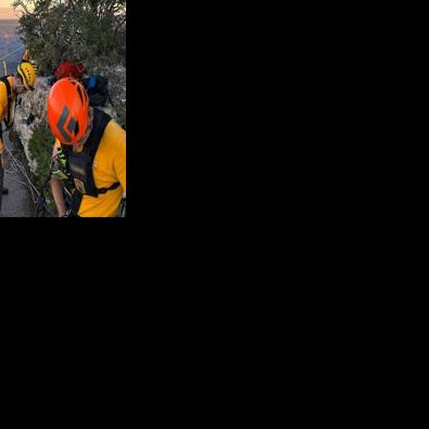14 year-old boy rescued after falling over the edge on the North Rim