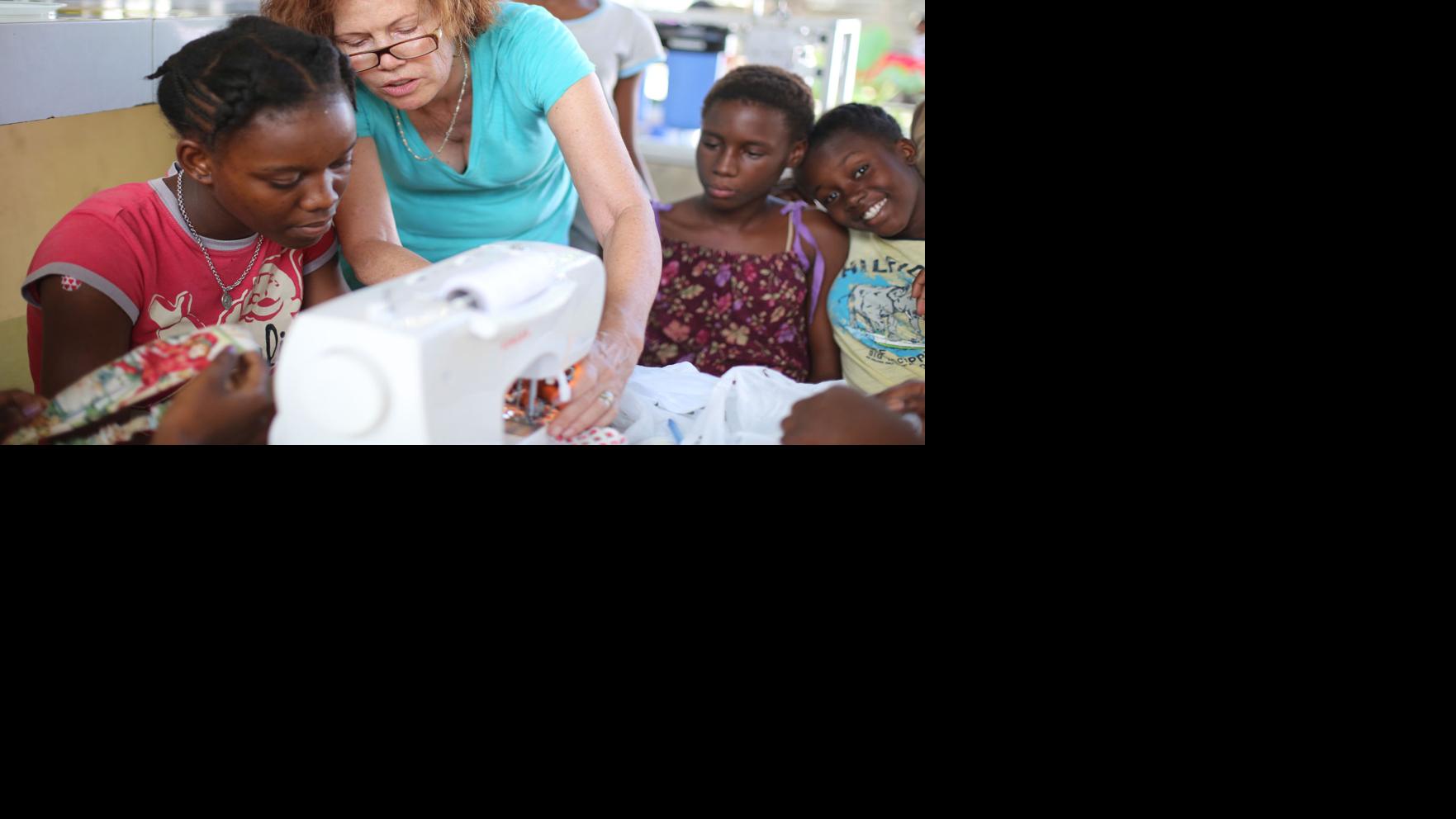 Handmade in Haiti: Flag medical volunteers teach children new skills