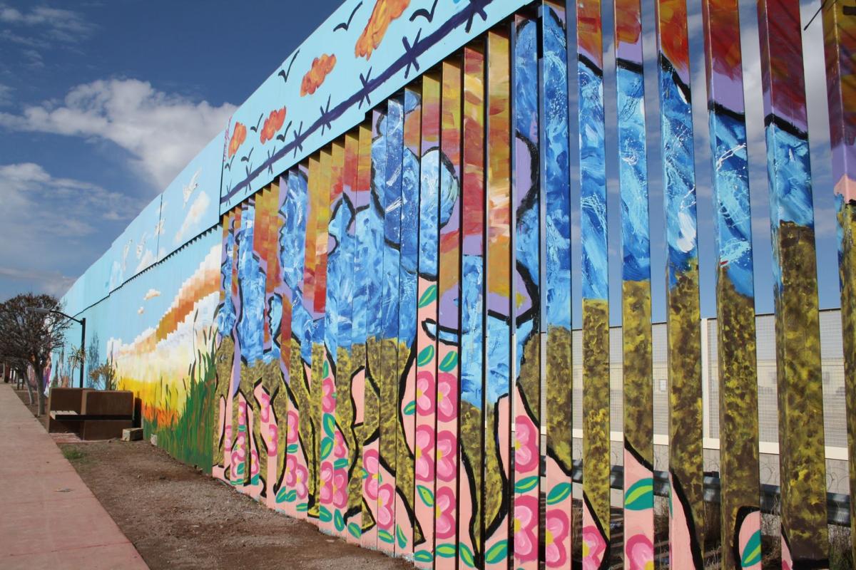 FALA students decorate border wall with butterflies Local