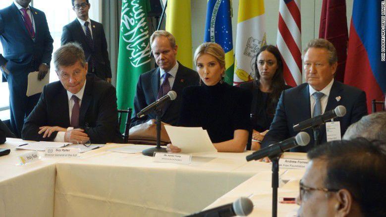 Ivanka Trump delivers anti-human trafficking speech at UN