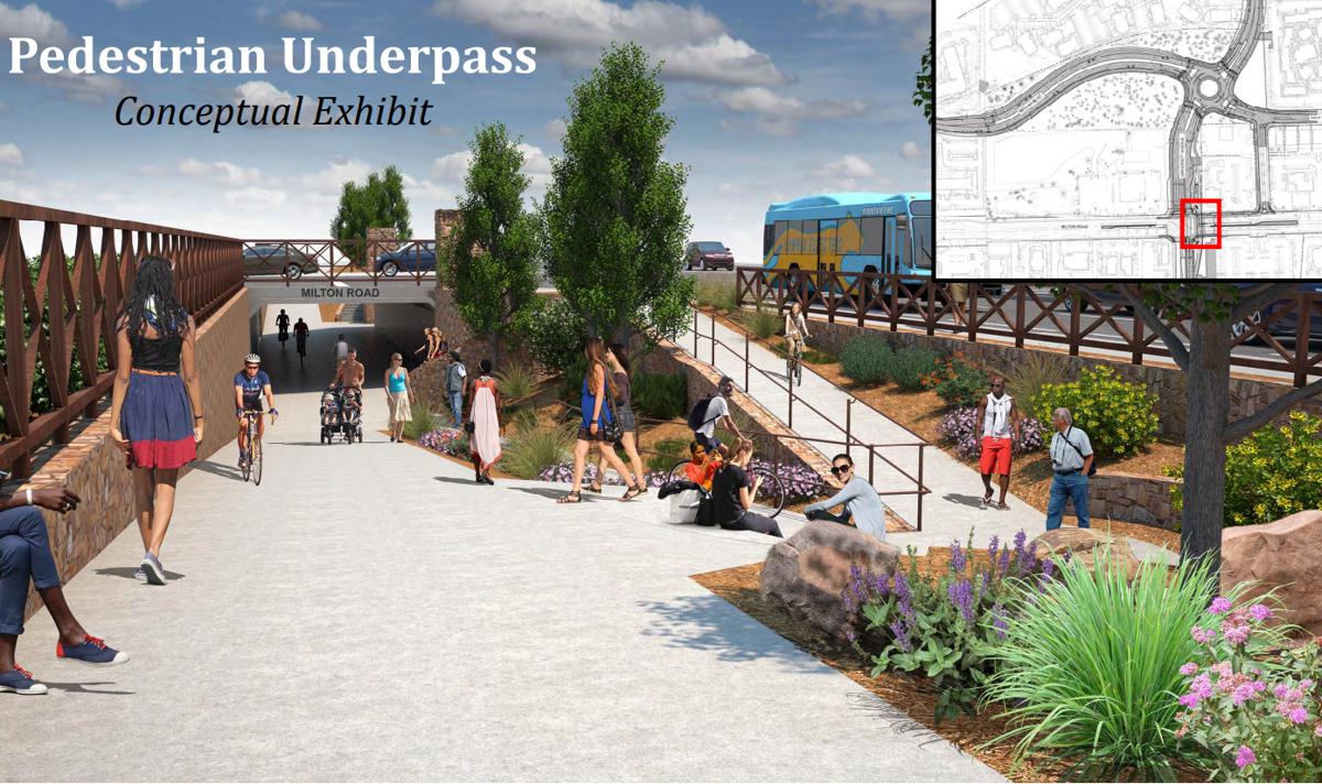 Pedestrian undercrossing