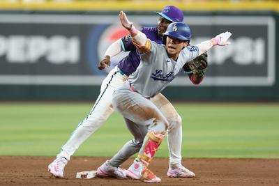 SPORTS-BBN-DODGERS-DIAMONBACKS-GET