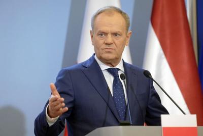 Latvia's Prime Minister Evika Silina visits Poland