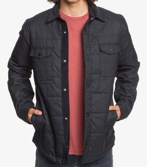 Quicksilver Quilted Overshirt
