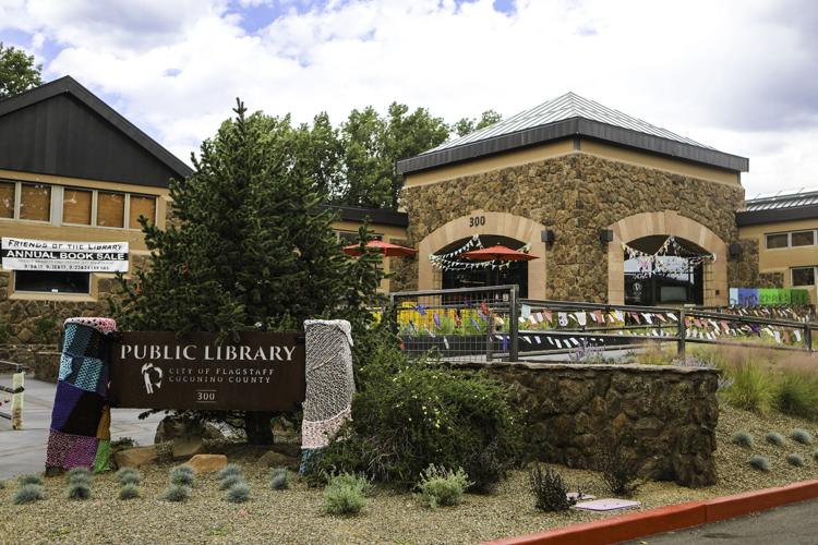 Gallery Library in downtown Flagstaff 'yarn bombed' by nonprofit Local News