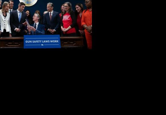 Gov. Gavin Newsom signs gun legislation