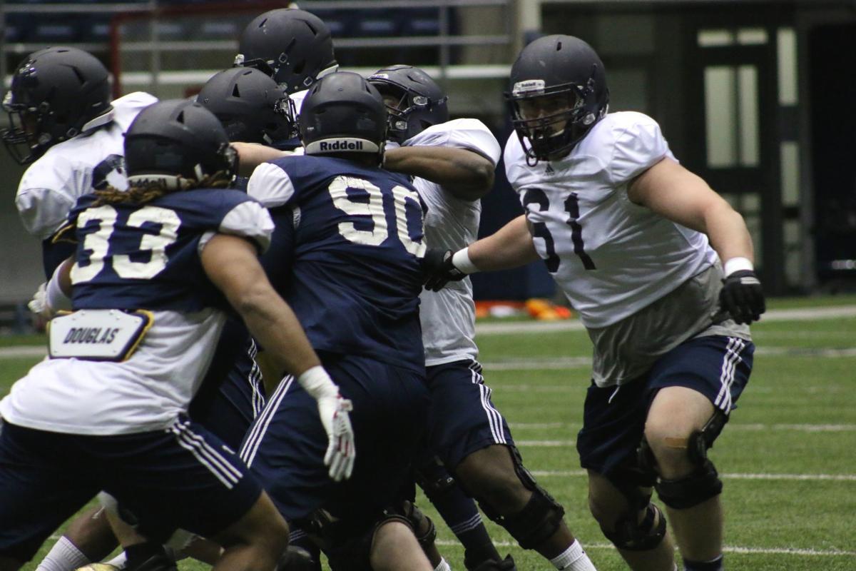 With depth diminished, NAU experimenting during spring practice Local