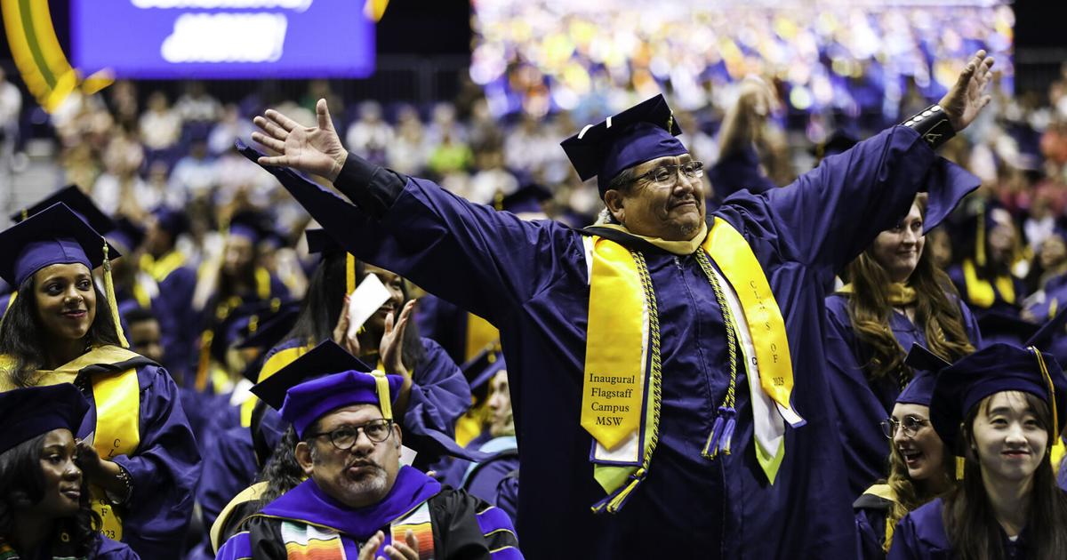 Graduates savor the moment as CCC and NAU put on graduation ceremonies ...