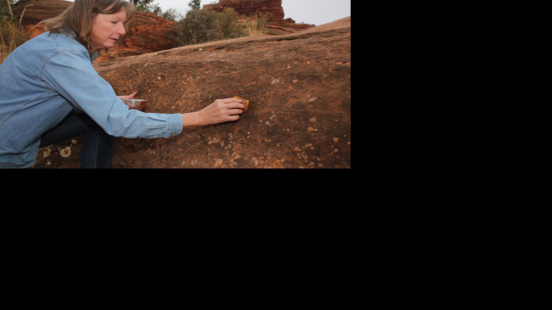 Sedona volunteers bring smartphone mapping, art-inspired graffiti removal to red rocks district