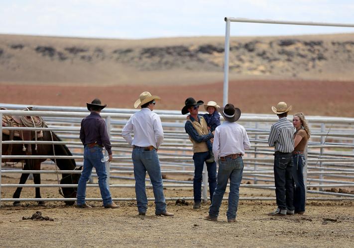 Babbit Ranch Hashknife Gallery: Crowds gather for the annual Babbitt Ranches Hashknife Colt ...