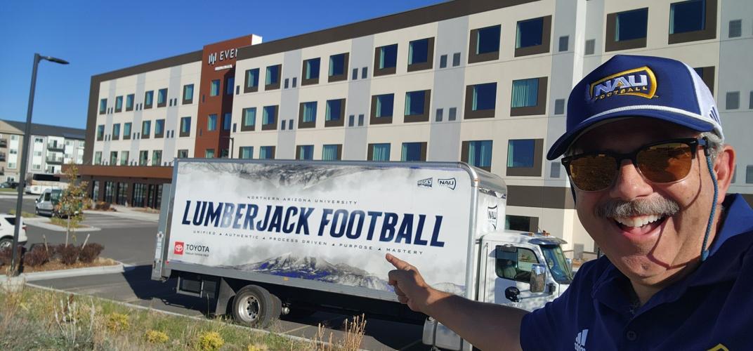 Strohman takes wheel as NAU football’s equipment truck driver in ...
