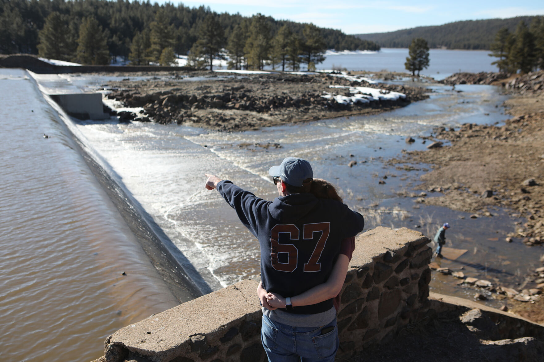 Flagstaff residents rejoice to see local reservoir Lake Mary full