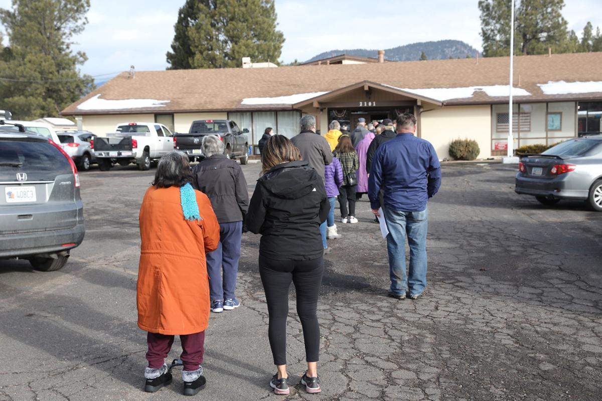 Waiting To Be Vaccinated