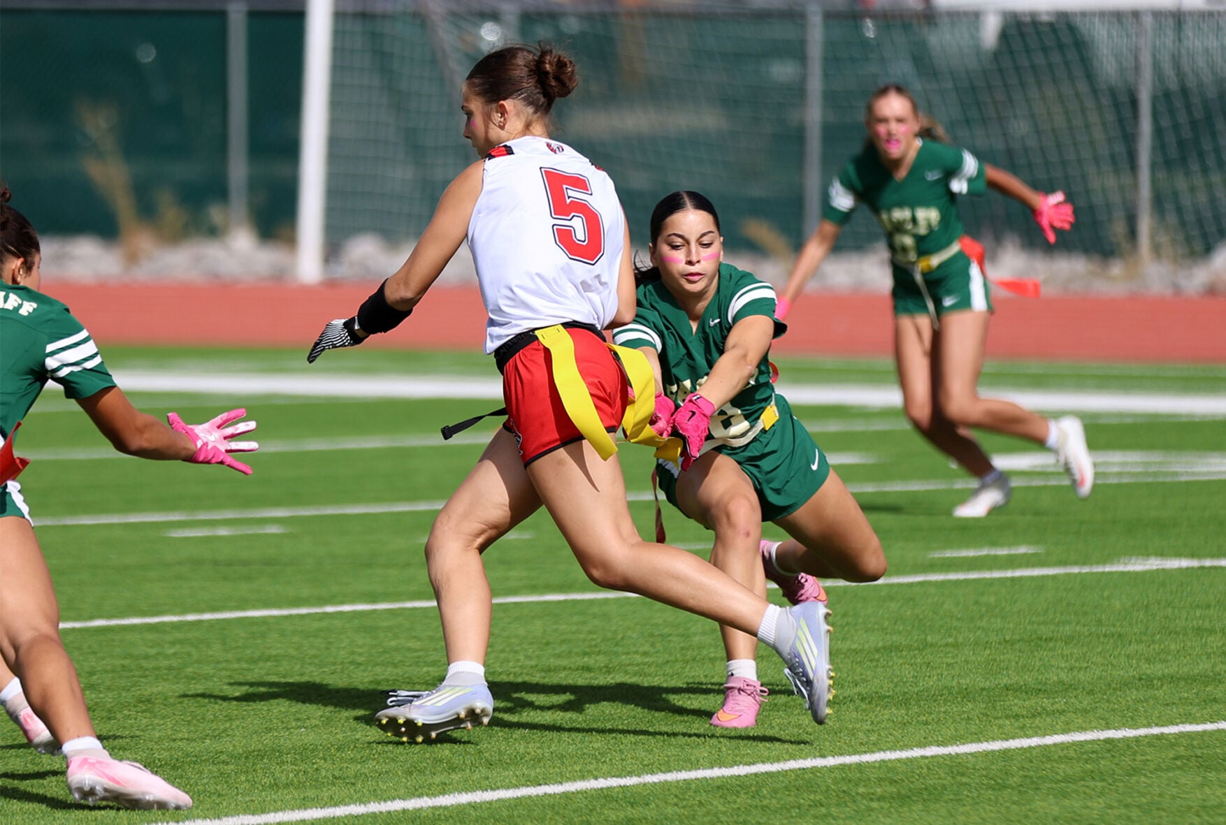 Daily Sun Gallery: FHS vs Combs flag football home opener | | azdailysun.com