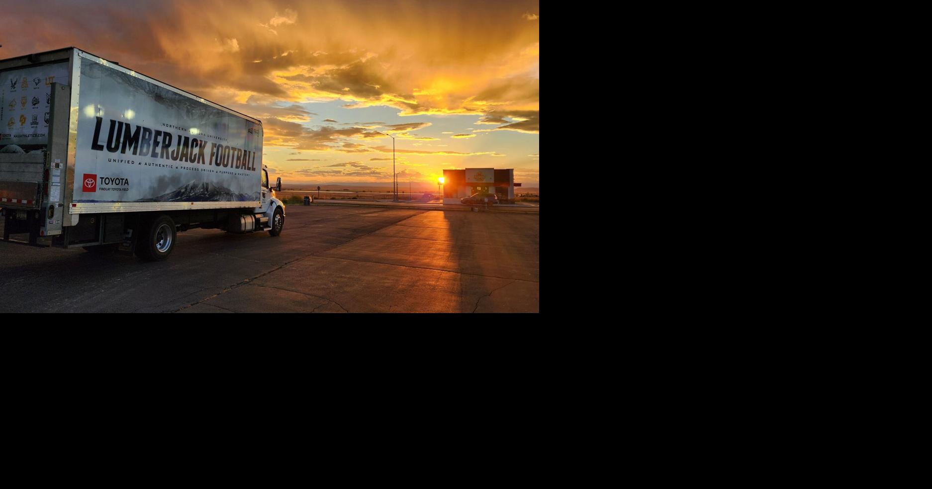 NAU football equipment truck | | azdailysun.com