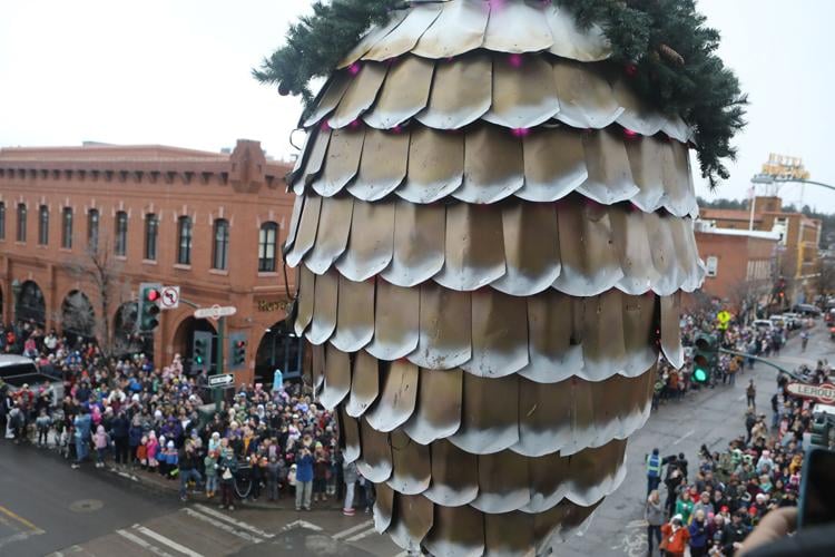 Gallery Flagstaff 2023 with Great Pine Cone drop Local News