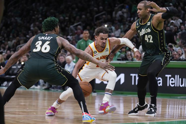 Hawks Celtics Basketball