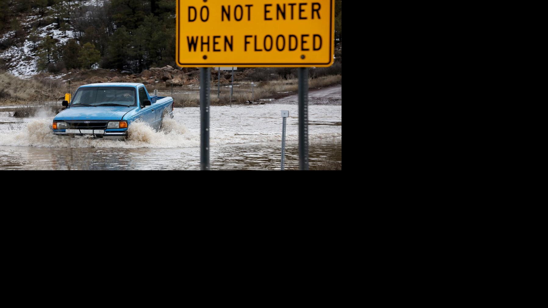 After Thursday flooding, at least a foot of weekend snow expected