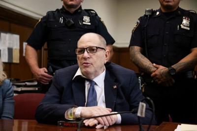 Harvey Weinstein appears at Manhattan Criminal Court for his sexual assault trial, in New York City