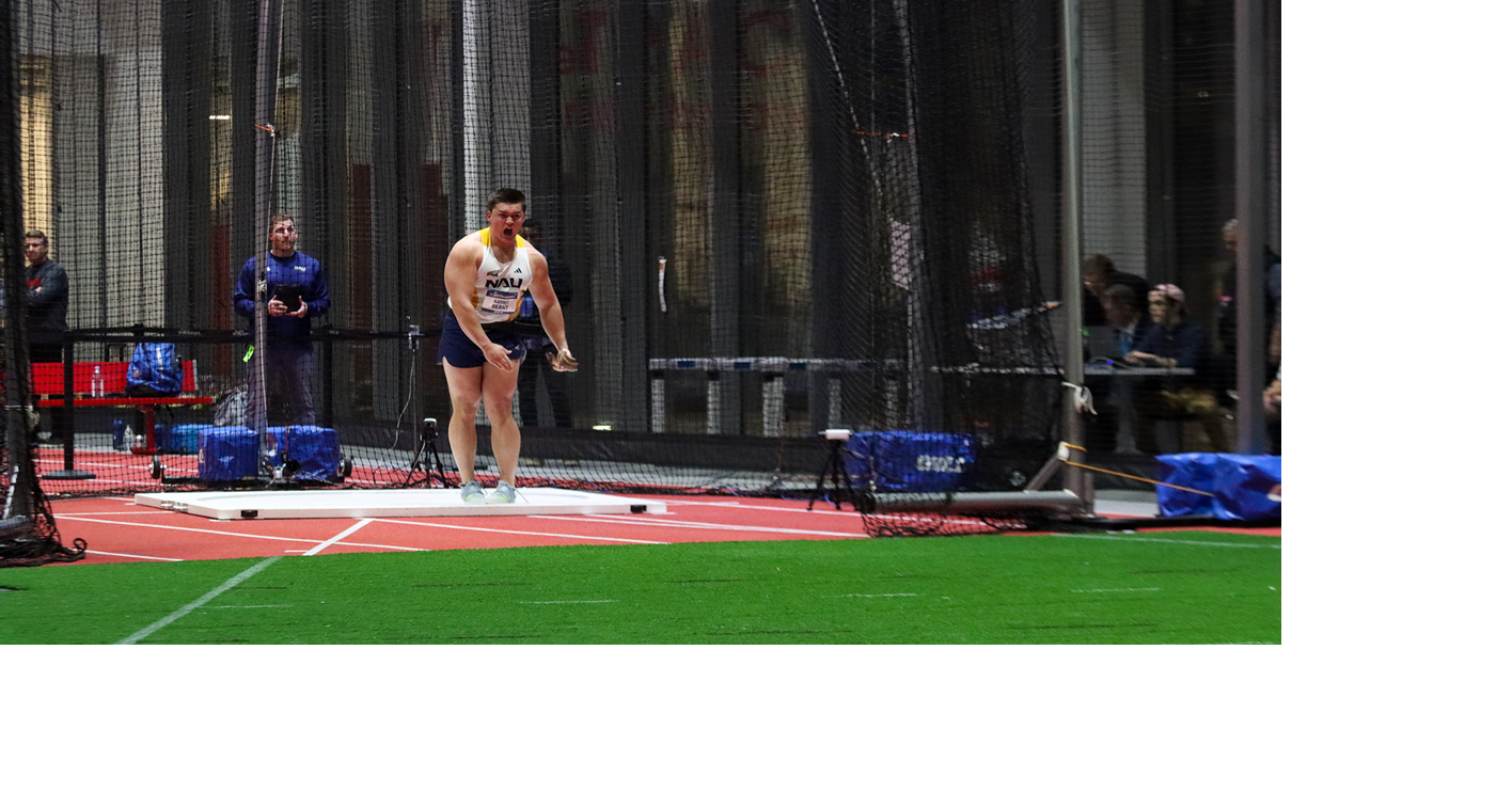 NAU ROUNDUP: Bernt earns bronze in weight throw at indoor nationals