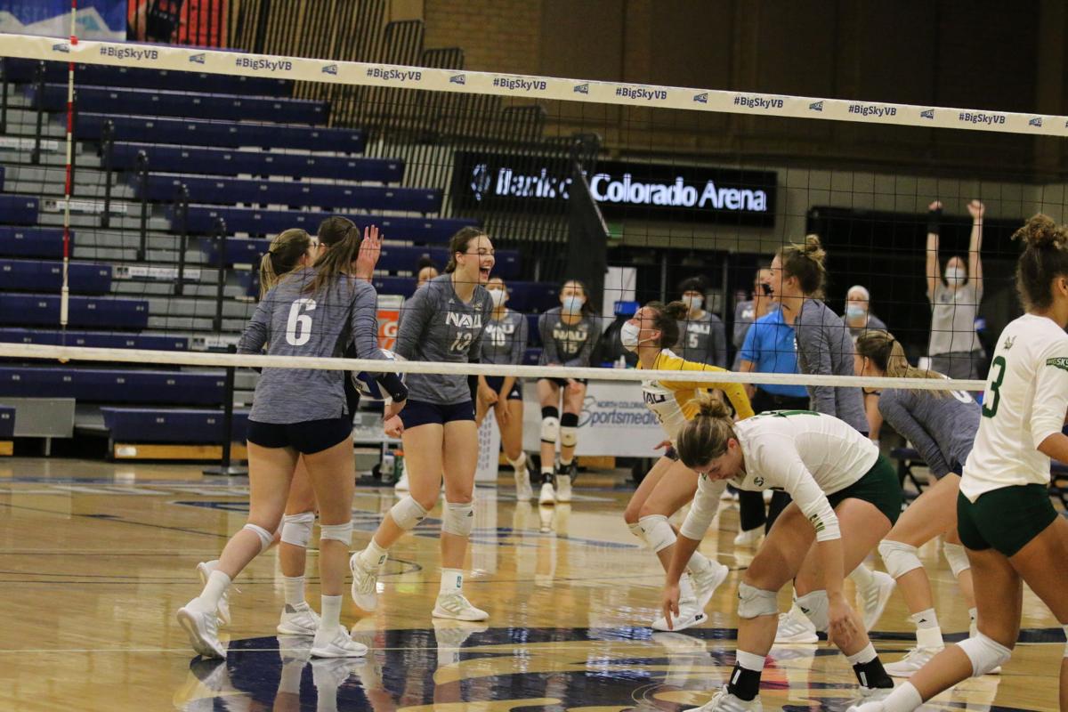 NAU Roundup Volleyball smothers Sac State to advance to Big Sky