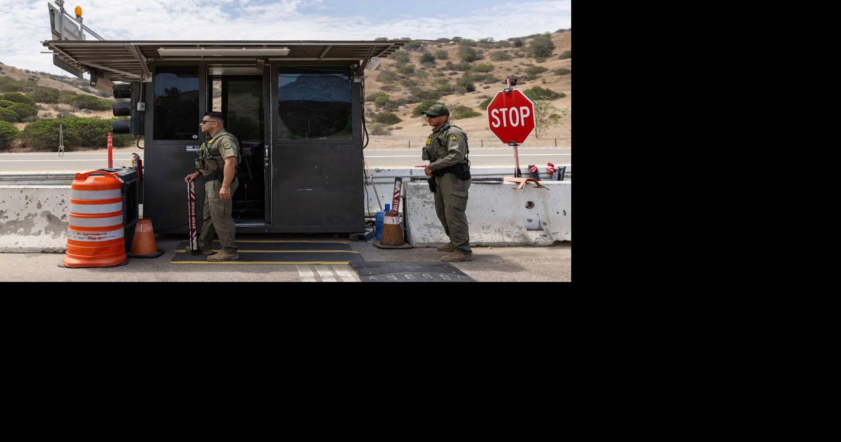 As illegal crossings plummet, Border Patrol turns focus to bolstering checkpoints in San Diego