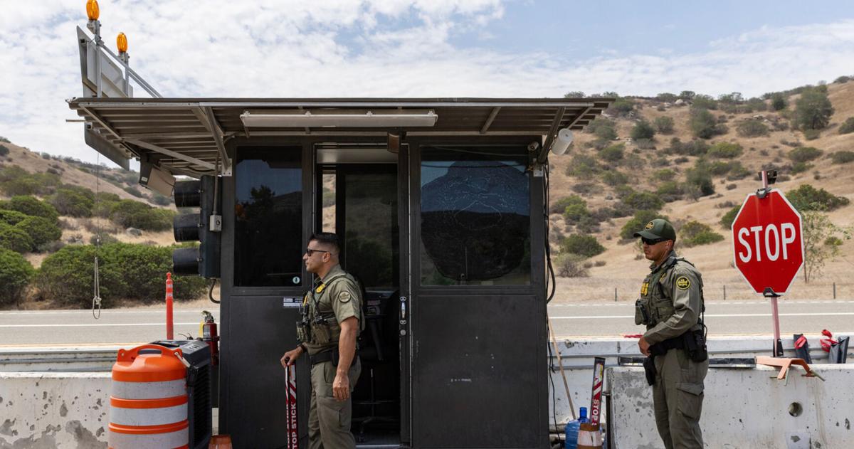 As illegal crossings plummet, Border Patrol turns focus to bolstering checkpoints in San Diego
