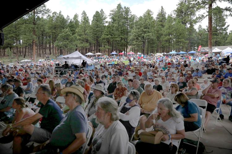 Crowds Come Out For Pickin in Pines