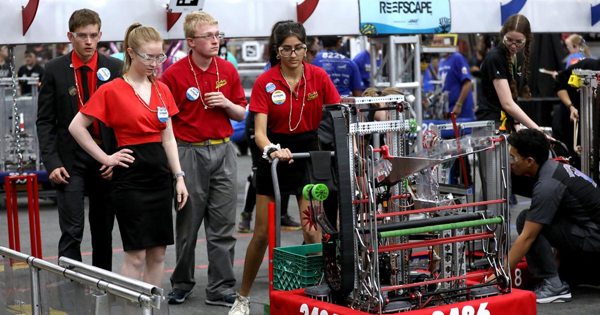 CocoNuts host FIRST regional robotics competition | Education ...