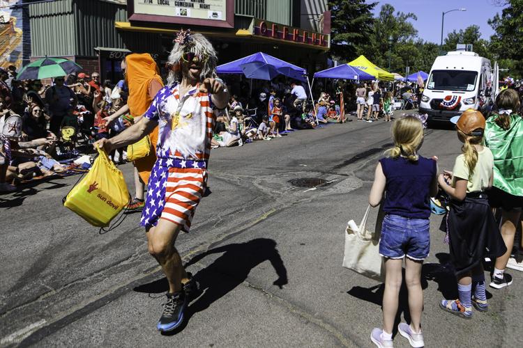 Gallery Heroes line the streets of Flagstaff during July Fourth parade