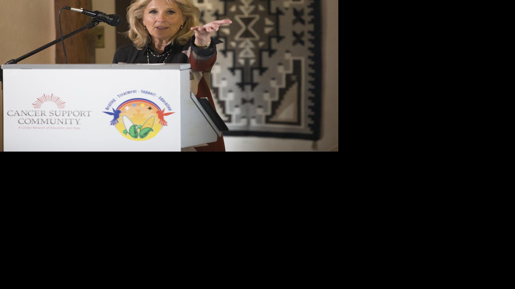 Jill Biden helps launch Tuba City cancer care center