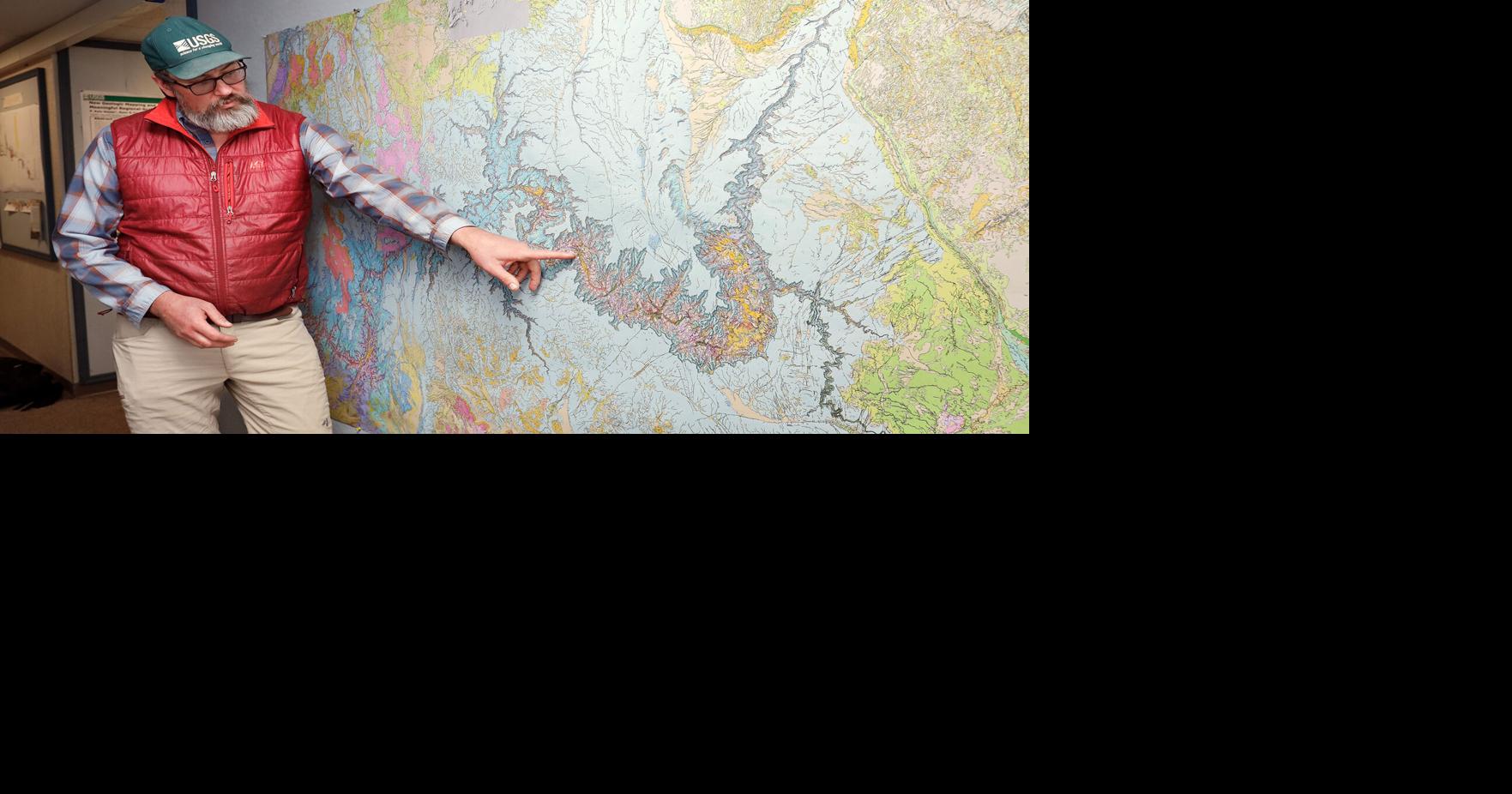 Iconic Dragon Map led the way to new USGS geologic mapping efforts ...