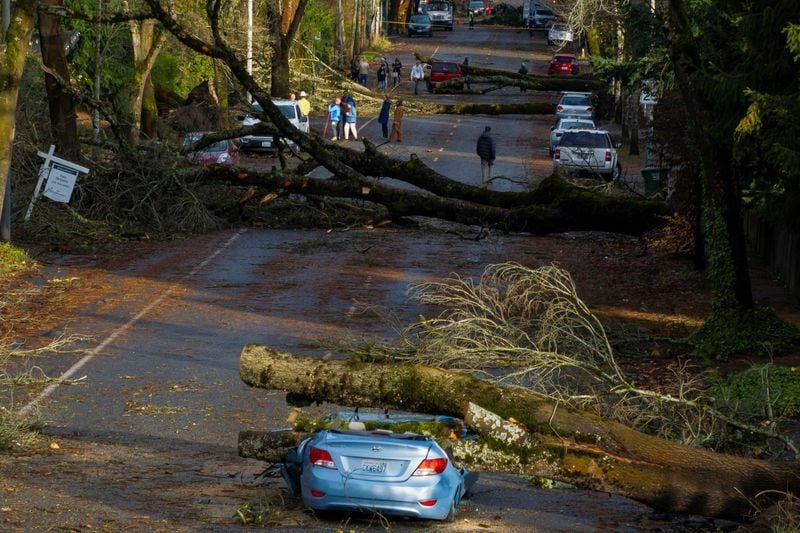 Deadly Storm Pounds Northwest, Leaving Half A Million Without Power ...