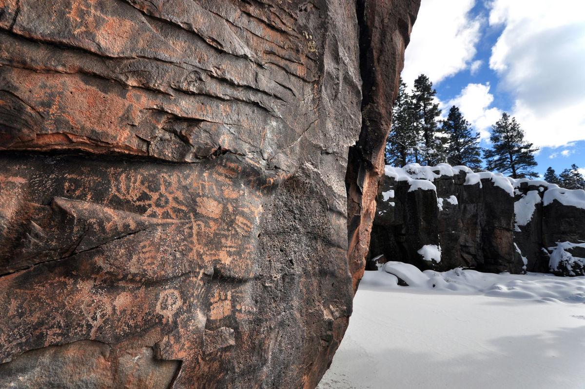 Kaibab National Forest Archaeology Month Petroglyph Hikes to Keyhole