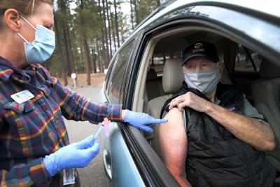 COVID Vaccines Administered at Fort Tuthill