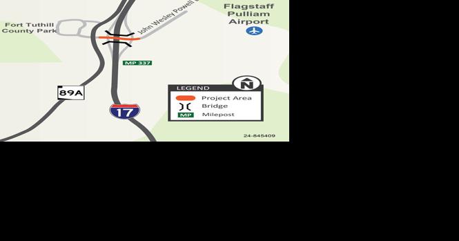 Construction on new JW Powell Blvd bridge near Flagstaff Pulliam Airport begins in April - Vimarsana News